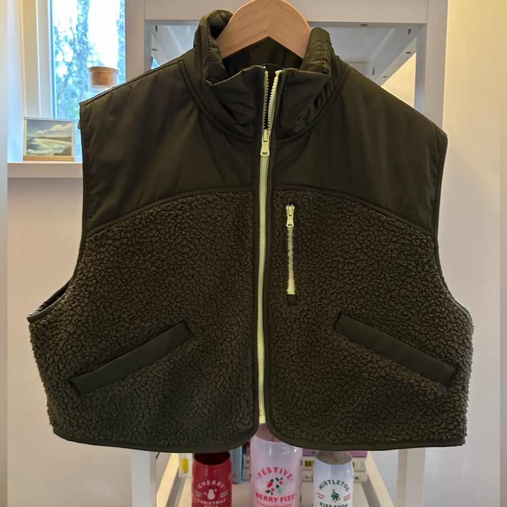 Fleece vest, old navy active size L